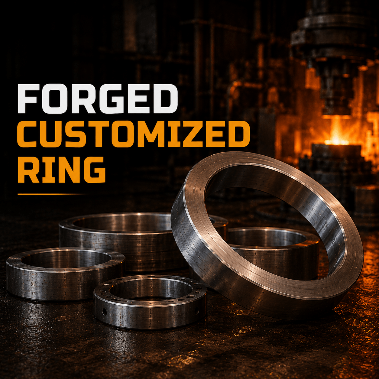 Forged Customized Ring